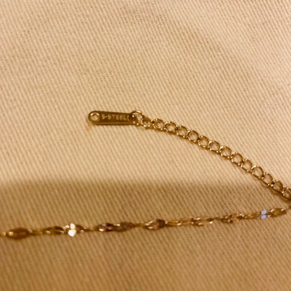 NWOT Dior Gold Necklace #7.1g - Picture 3 of 6